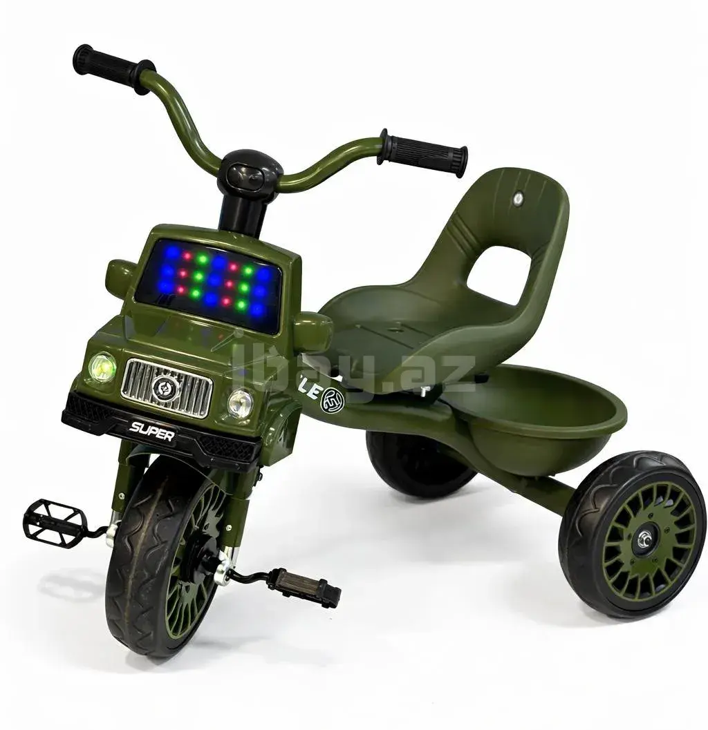 MK902 Yaşıl Üçtəkərli Uşaq Velosipedi