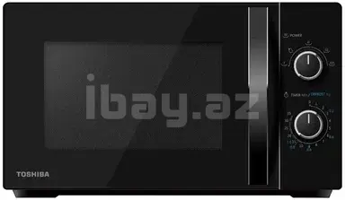 Toshiba MW-MM20P(BK)-P Mikrodalğalı Soba 20L 700W Mexaniki İdarəetmə