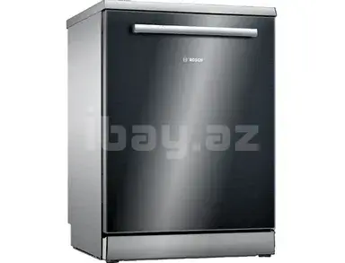 Bosch SMS4HMB62T Serie 4 14 Nəfərlik Qabyuyan Maşın Qara İnoks 1