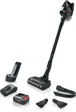 Беспроводной вертикальный пылесос Bosch BCS82BL24 Unlimited 8 Gen2 18V 65 мин LED