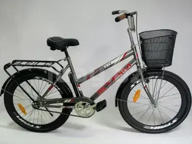 Velo Stream JU191 Şəhər Velosipedi 24" Qırmızı