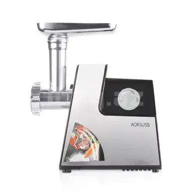 Elektrik Ətçəkən Ackiliss ACL-3379 Silver Paslanmaz Polad Bıçaqlı Qiyməçəkən Maşın