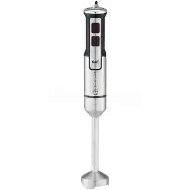 Əl Blenderi RAF R.307 Silver Elektrikli Gümüşü Paslanmaz Polad Gövdəli Püre və Smuzi Qarışdırıcı