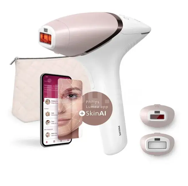 Philips Lumea 9900 IPL Фотоэпилятор SenseIQ с 3 Насадками