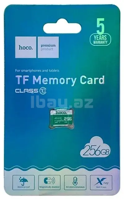 HOCO 256GB MicroSDXC U3 Class 10 Карта Памяти