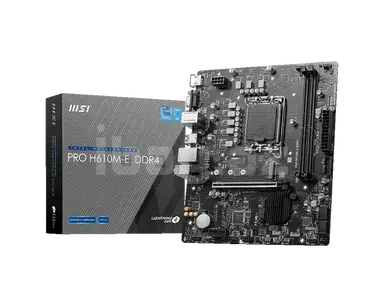 MSI PRO H610M-E DDR5 Ana Plata