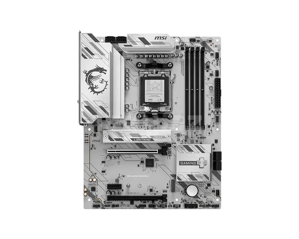 MSI B850 GAMING PLUS WIFI WHITE Материнская Плата
