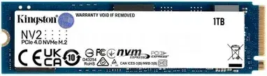 Kingston 1TB NVMe M.2 NGFF SSD Накопитель
