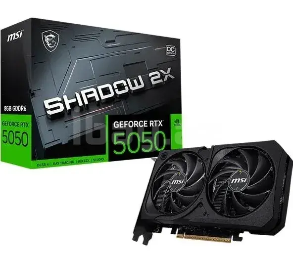 MSI GeForce RTX 5050 SHADOW 2X OC 8G Видеокарта