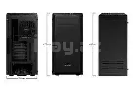 Pure Base 600 Window Black BGW21 Kompüter Korpusu 2