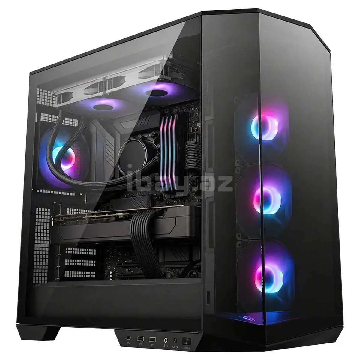 MSI MAG PANO 100R PZ Black ATX Компьютерный Корпус 3