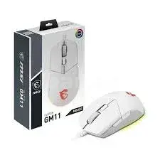 MSI Clutch GM11 White 5000 DPI RGB Simli Gaming Siçanı 2