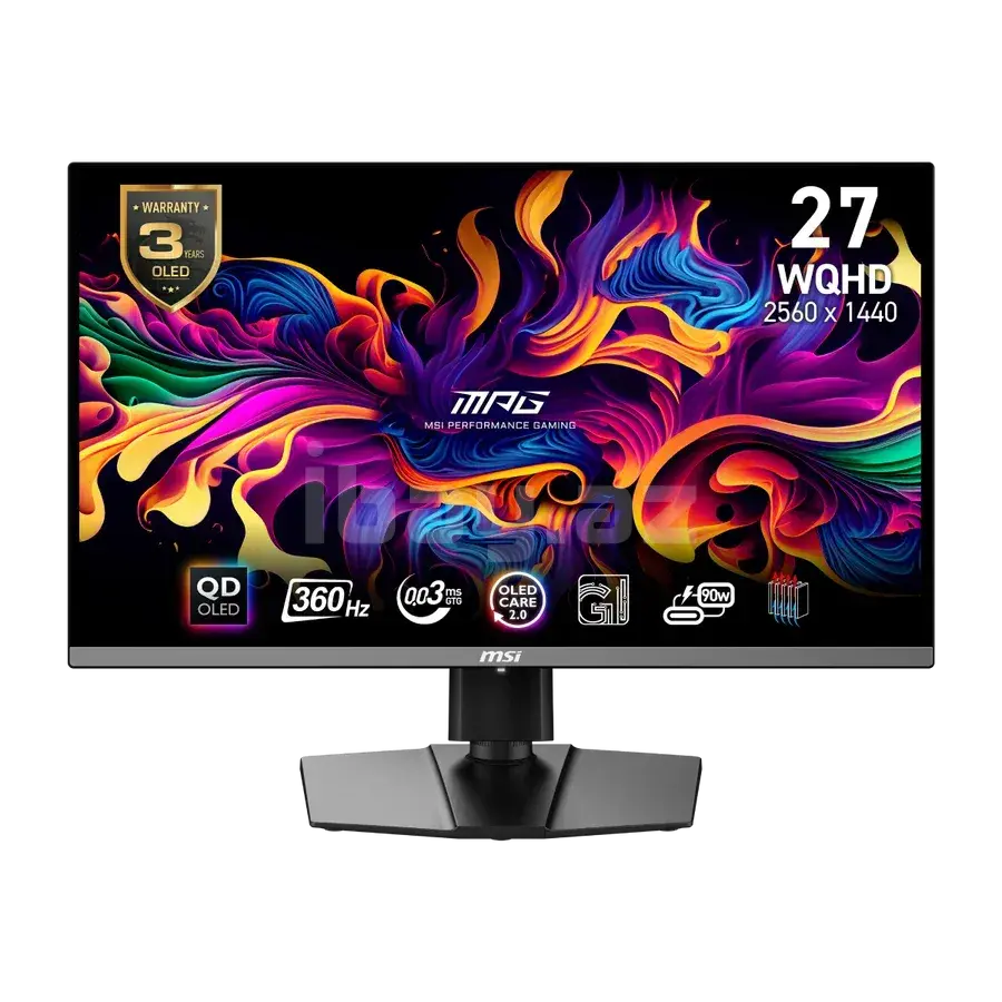 MSI MPG 271QRX QD-OLED 27" WQHD 360Hz Gaming Monitor
