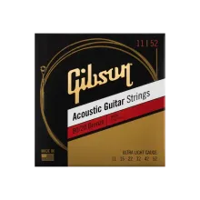 Gibson 80/20 Bronze – Струны для Акустической Гитары, Ultra-Light Gauge