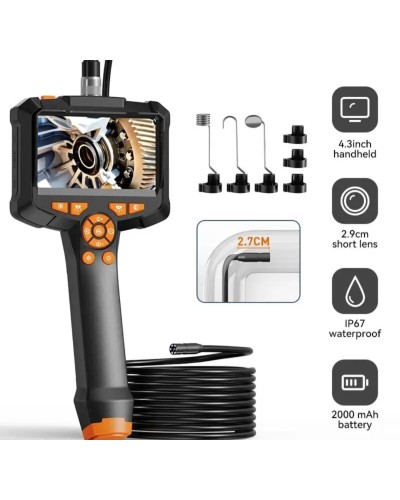 Professional Full HD Rəqəmsal Endoskop – 1080p Təsvir Ölçülü Sənaye Boroskopu