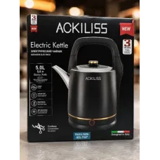 Ackiliss ACL-7327 5.0L 2200W Paslanmayan Polad Gövdəli Böyük Elektrik Çaydanı