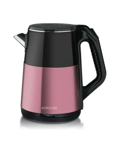 Ackiliss ACL-95154 2.5L Geniş Həcmli Bənövşəyi Elektrik Çaydanı