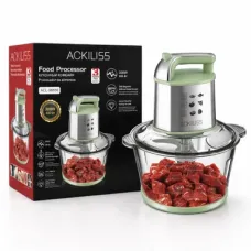Ackiliss ACL-96656 300W Paslanmaz Polad Bıçaqlı Mətbəx Doğrayıcısı (Rondo)