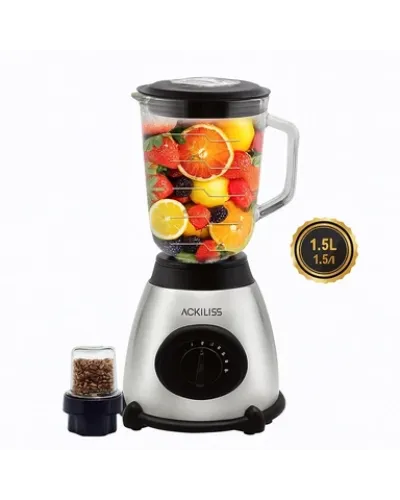 Ackiliss ACL-96855 Çoxfunksiyalı Şüşə Kasalı Stasionar Masaüstü Blender