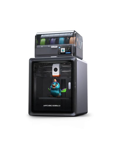 3D принтер Anycubic Kobra S1 Combo 250×250×250 мм 600 мм/с CoreXY мультицвет