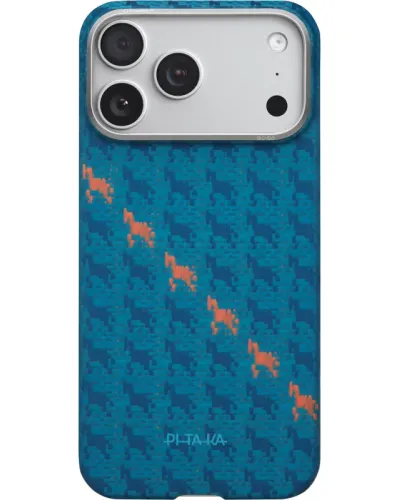 Apple iPhone 17 Pro üçün Pitaka Kevlar Qoruyucu Qab
