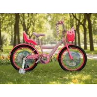 Disney Frozen 20-KZ197 Uşaq Velosipedi 20-lik çəhrayı