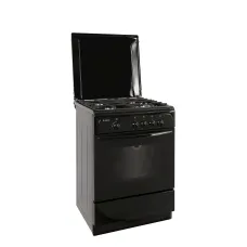GEFEST 1200 С7 К84 Mərmər Naxışlı Solo Qaz Plitəsi və Sobası, Qəhvəyi