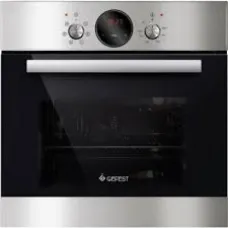 GEFEST DA 602-02 РН7 Quraşdırılan Elektrikli Soba, Retro Mat Qara