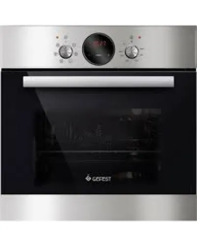 GEFEST DA 602-02 РН7 Quraşdırılan Elektrikli Soba, Retro Mat Qara