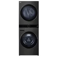 LG W1S1CVK2EHM WashTower Paltaryuyan və Qurudan Maşın 19/16 kq AI DD Wi-Fi