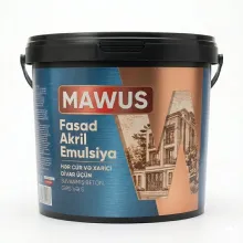 Mawus Akril Əsaslı Yüksək Örtücü Fasad Emulsiyası
