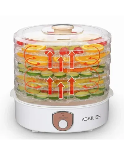 Сушилка Для Овощей И Фруктов Ackiliss ACL-66802 Электрическая Многоярусная Дегидратор