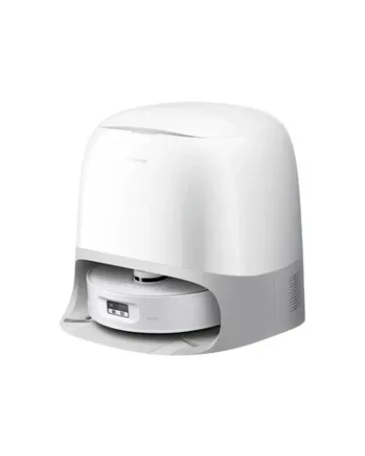 Robot Tozsoran Roborock Qrevo Curv (White) – Künclər Üçün Uzanan Mop və Futuristik Ağıllı Stansiya