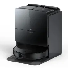 Robot Tozsoran Roborock Saros 10R – Uzanan FlexiArm Mop və Kompakt Qövsvarı Ağıllı Stansiya (Qara)
