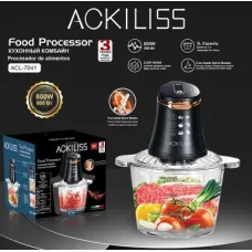 Universal Doğrayıcı Ackiliss ACL-7041 3L TX Paslanmaz Polad Kasalı Mətbəx Rondosu