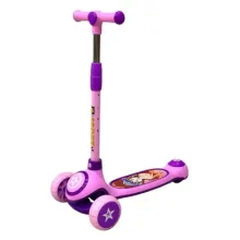 Uşaq Skuteri Sport 2346-pink İşıqlı Təkərlərlə (Çəhrayı)