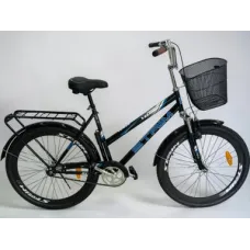 Velo Stream 24-JU191 Şəhər Velosipedi 26" Mavi