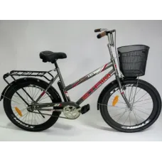 Velo Stream JU191 Şəhər Velosipedi 24" Qırmızı