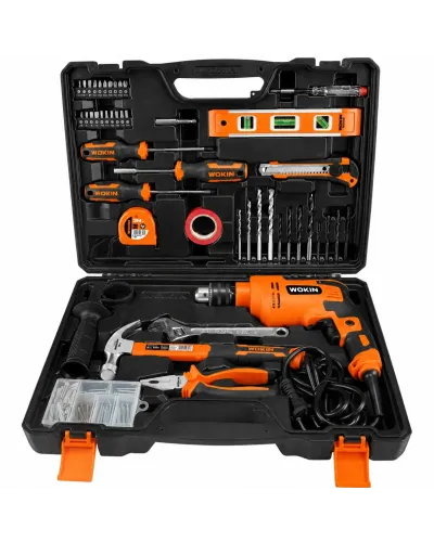WOKIN 109 Parça 12V Akkumulyatorlu Matqab və Ev Alət Dəsti