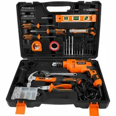 WOKIN 109 Parça 12V Akülü Matkap və Ev Alət Seti
