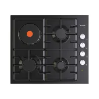 Yoshiro YBH-M36V300B Kombinə Bişirmə Paneli 3 Qaz 1 Elektrik Göz 60 sm