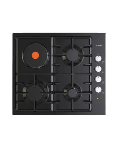 Комбинированная варочная панель Yoshiro YBH-M36V300B 3 газовые и 1 электрическая конфорка