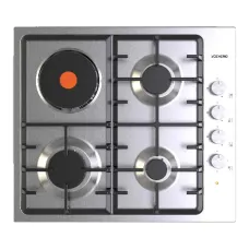Комбинированная варочная панель Yoshiro YBH-M36V300S 3 газовые и 1 электрическая конфорка
