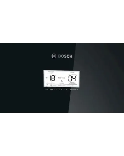 Bosch KGN49LB30U Soyuducu 435L No Frost Qara Şüşə