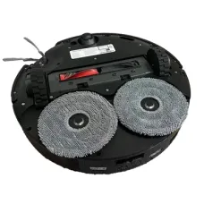 Robot Tozsoran Roborock Saros 10R – Uzanan FlexiArm Mop və Kompakt Qövsvarı Ağıllı Stansiya (Qara)
