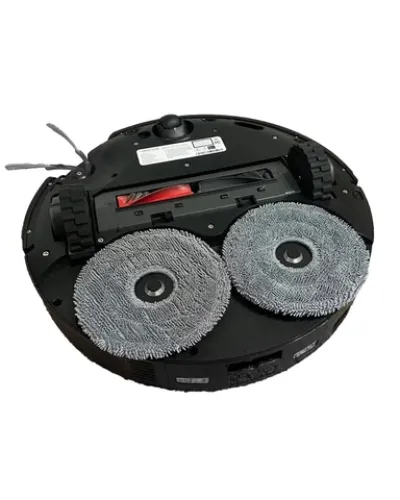 Robot Tozsoran Roborock Saros 10R – Uzanan FlexiArm Mop və Kompakt Qövsvarı Ağıllı Stansiya (Qara)