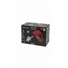 Əl Mikseri Ackiliss ACL-6653 Red Elektrikli Qırmızı Yumurta Çalan və Xəmir Yoğuran
