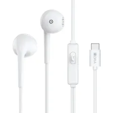 1HORA AUT124 Naqilli Qulaqlıq Type-C 3.5mm White