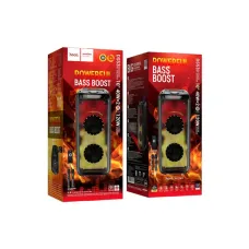 HOCO DS53 Flame Light Karaoke Dinamik 120W RGB 2 Mikrofon