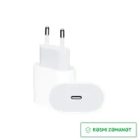 Apple 20W USB-C Power Adapter PD Sürətli Şarj Orijinal Adapter